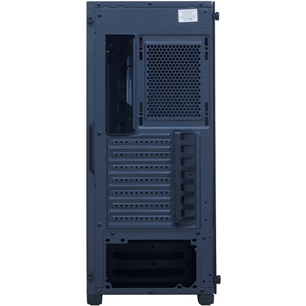 Carcasa PC SPACER SPCS-GC-STRIKE, USB 3.0, fara sursa, RGB, negru