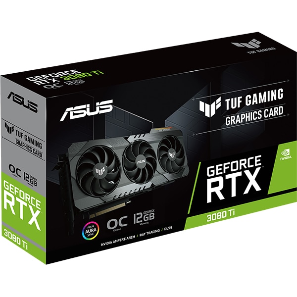 Placa video ASUS TUF NVIDIA GeForce RTX 3080 Ti, 12GB GDDR6X, 384bit, TUF-RTX3080TI-O12G-GAMING