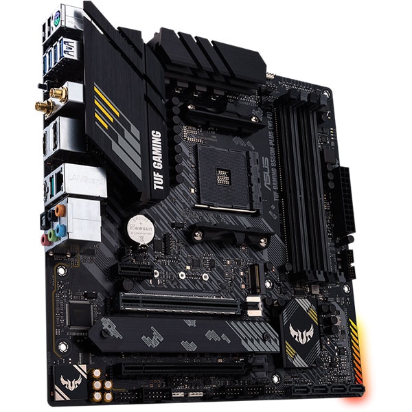 Placa de baza ASUS TUF GAMING B550M-PLUS (WI-FI), Socket AM4, mATX, Wi-Fi