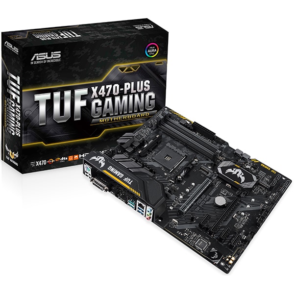 Placa de baza ASUS TUF X470-PLUS GAMING, Socket AM4, ATX