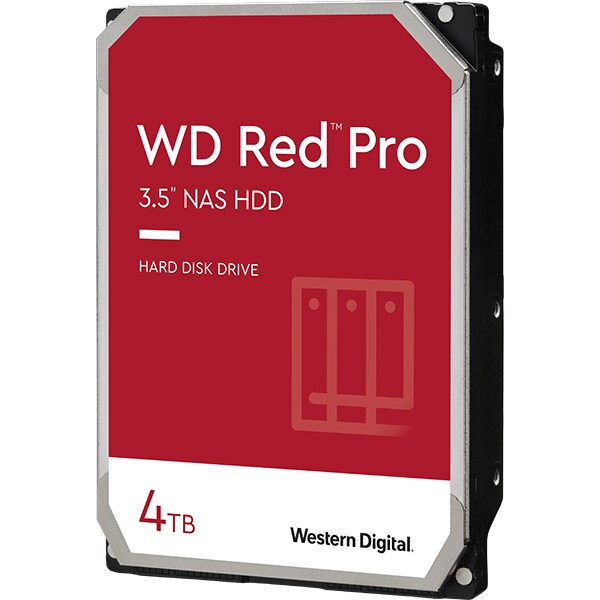 Hard Disk NAS WESTERN DIGITAL Red Pro, 4TB, 7200 RPM, SATA 3, 256MB, WD4003FFBX
