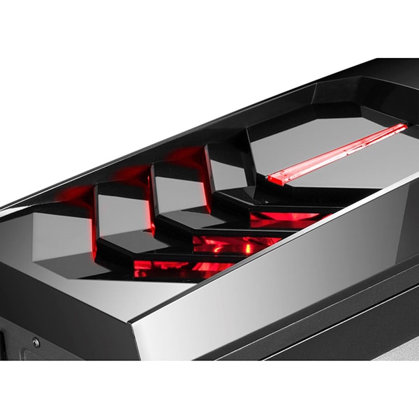 Carcasa PC INAZA X-Blade, USB 3.0, fara sursa, iluminare RGB, negru