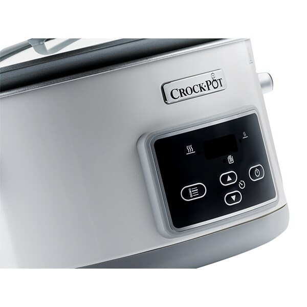 Aparatul de gatit electric CROCK-POT Slow Cooker CSC026X-01, 210W, 5l, alb