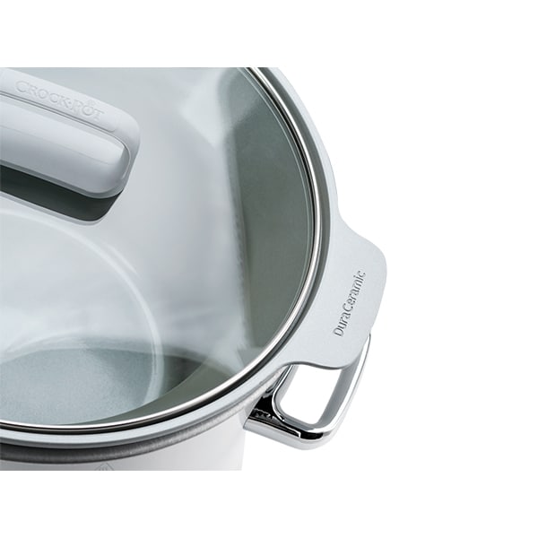 Aparatul de gatit electric CROCK-POT Slow Cooker CSC026X-01, 210W, 5l, alb