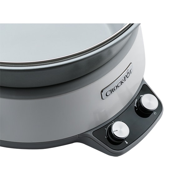 Aparatul de gatit electric CROCK-POT Slow Cooker CSC027X-01, 210W, 6l, alb