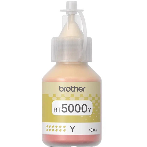 Cerneala originala BROTHER BT-5000Y, galben