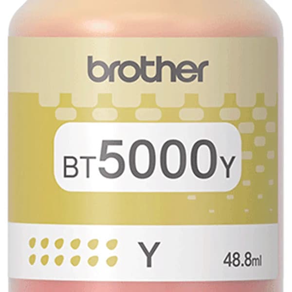 Cerneala originala BROTHER BT-5000Y, galben