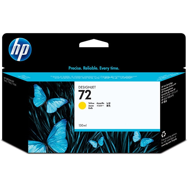 Cartus original HP 72 (C9373A), galben