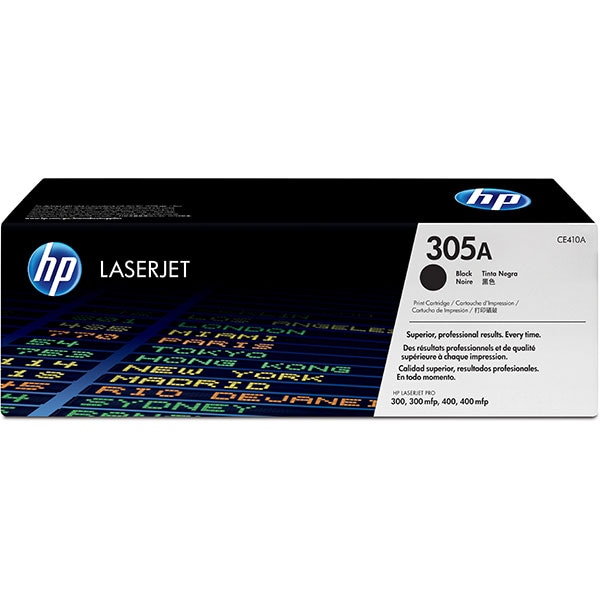Toner original HP 305A (CE410A), negru