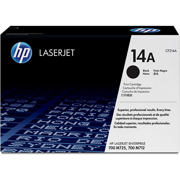 Toner original HP 14A (CF214A), negru