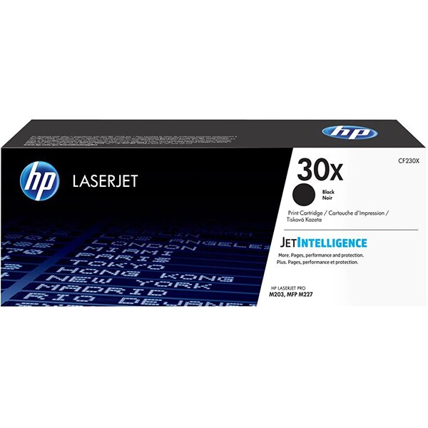 Toner original HP 30X (CF230X), negru