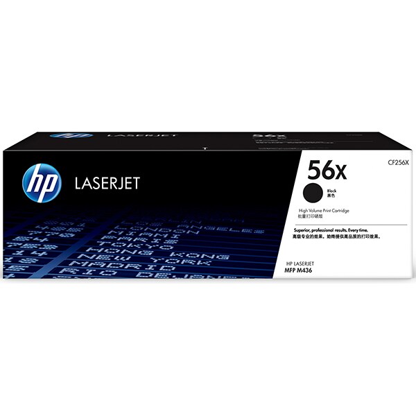 Toner original HP 56X (CF256X), negru