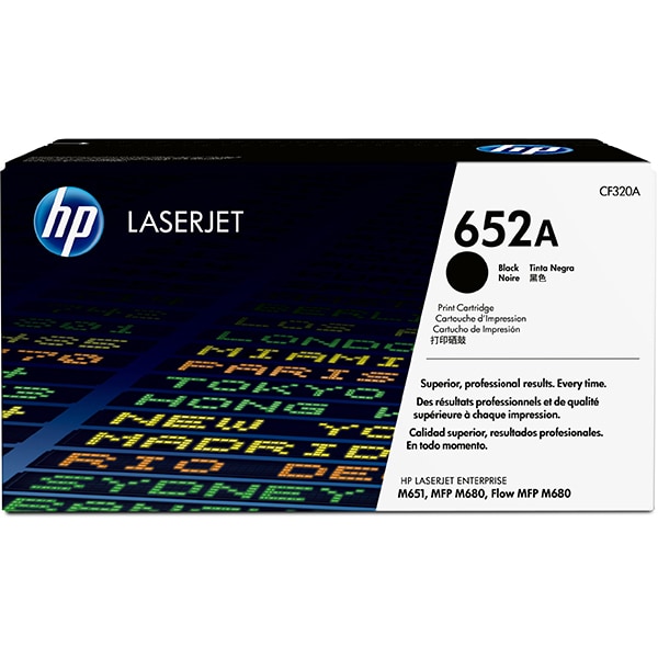 Toner original HP 652A (CF320A), negru