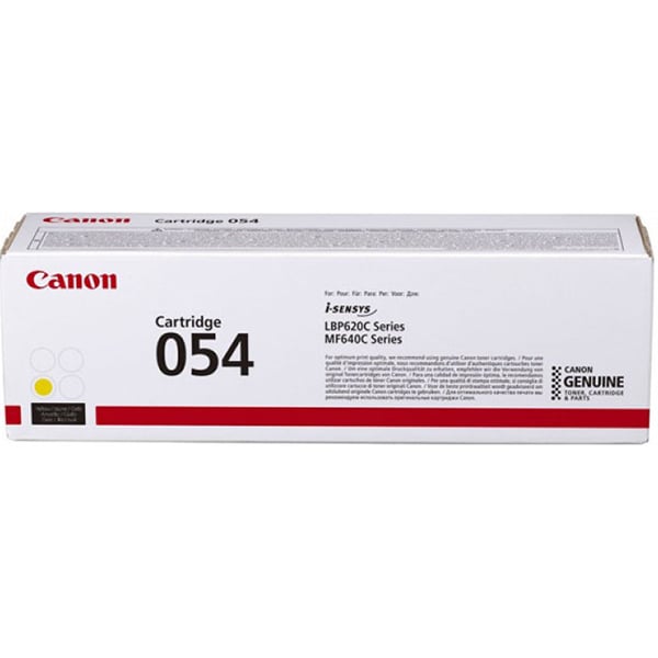 TONER ORIGINAL CANON CRG-054Y YELLOW