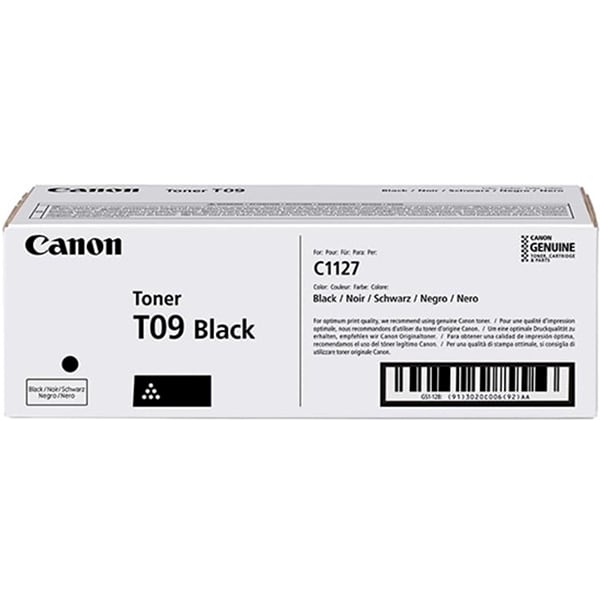 Toner original CANON T09 BK, negru