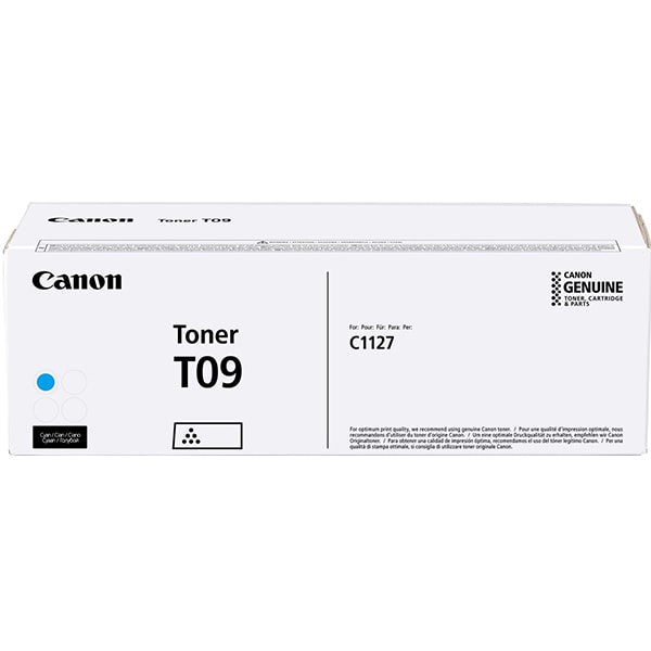 TONER ORIGINAL CANON T09 CYAN