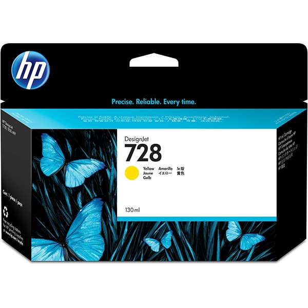 Cartus original HP 728 (F9J65A), galben