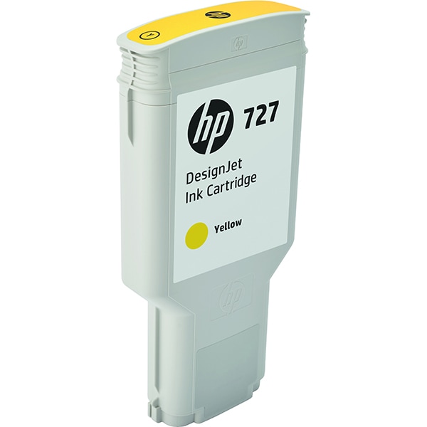 Cartus original HP 727 (F9J78A), galben