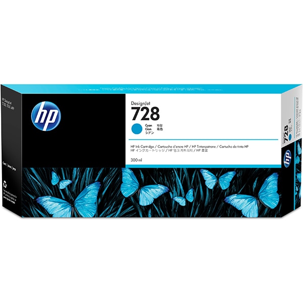 Cartus original HP 728 (F9K17A), cyan