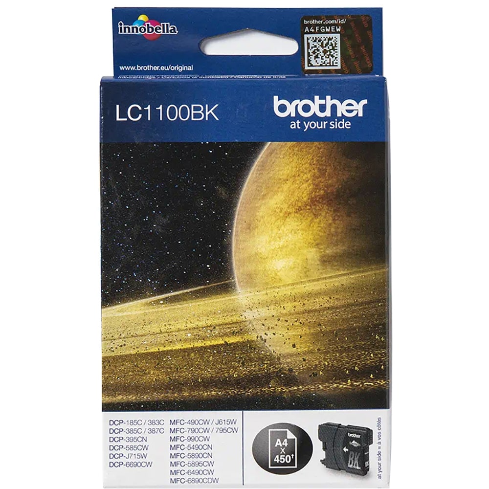 CARTUS ORIGINAL BROTHER LC1100BK BLACK