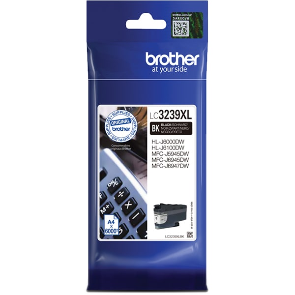 Cerneala originala BROTHER LC3239XLBK, negru
