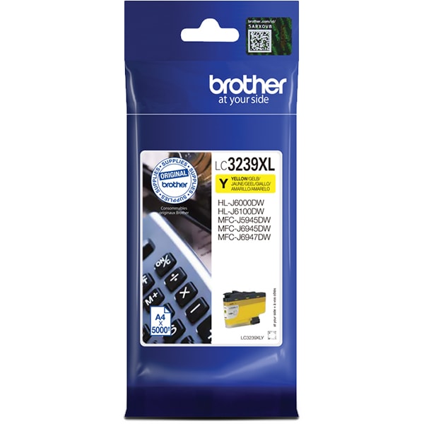 Cerneala originala BROTHER LC3239XLY, galben