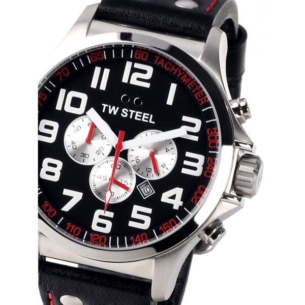 Ceas barbatesc TW-STEEL TW415 Pilot, 48mm, 5ATM