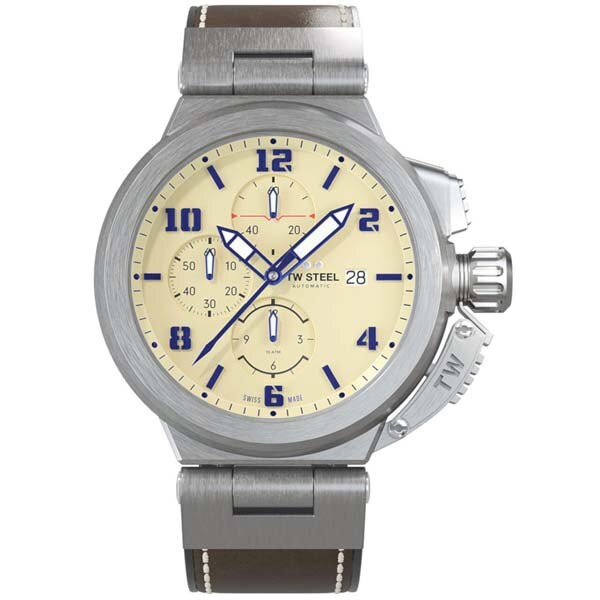 Ceas barbatesc TW-STEEL ACE202 Spitfire, Automatic, 46mm, 10ATM