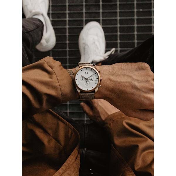 Ceas barbatesc MVMT 28000043-D Element Bronze Ore, 44mm, 5ATM