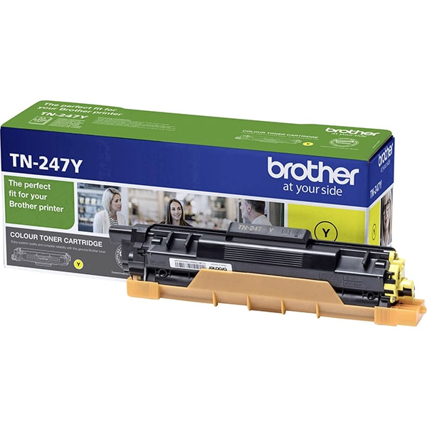 Toner original BROTHER TN-247Y, yellow