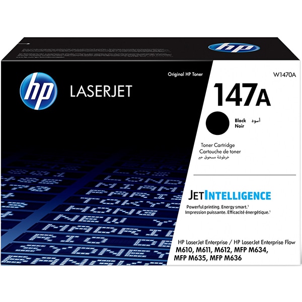 Toner original HP 147A (W1470A), negru
