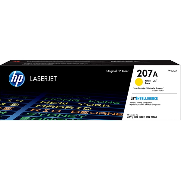 Toner original HP 207A (W2212A), yellow