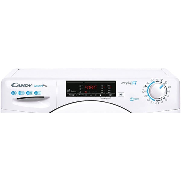 Masina de spalat rufe frontala CANDY Smart Pro CSO 14105TE/1-S, Wi-Fi, 10 kg, 1400rpm, Clasa E, alb