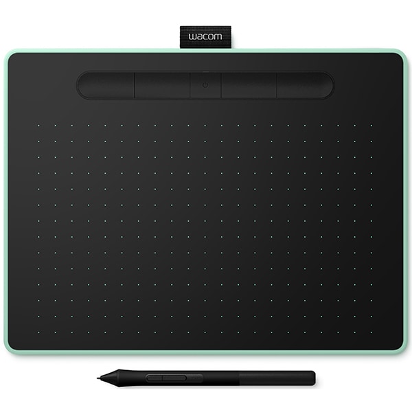 Tableta grafica WACOM Intuos M Bluetooth CTL-6100WLE-N, Pistachio