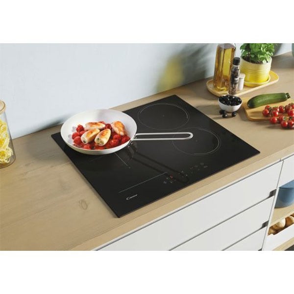 Plita incorporabila CANDY CTP643C, Inductie, 4 arzatoare, Touch control, negru