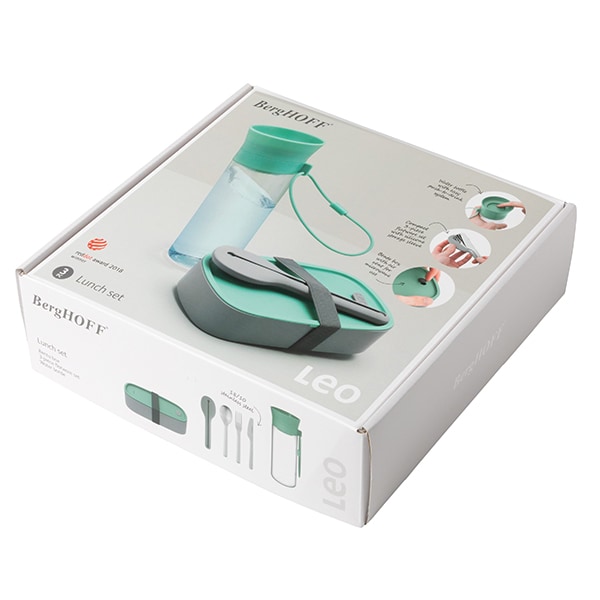 Set pentru pranz BERGHOFF 3950255, 3 piese, verde