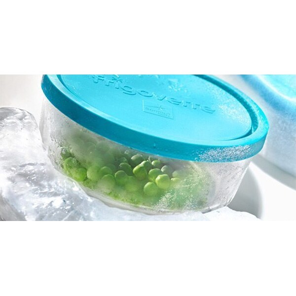 Set caserole BORMIOLI Frigoverre, 3 piese, 0.9l-3.1l, sticla, transparent