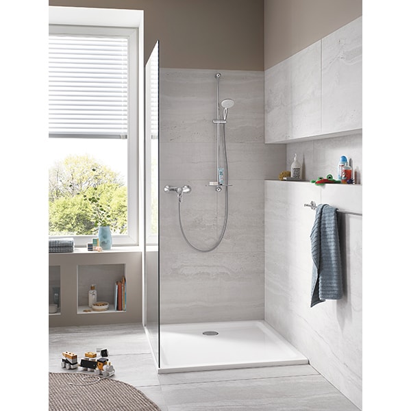 Cadita dus GROHE 39300000, 100 x 100 cm, acril, alb