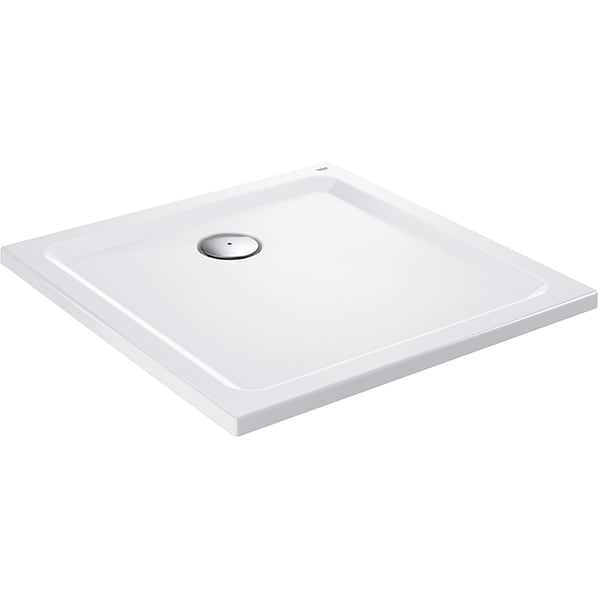 Cadita dus GROHE 39302000, 80 x 80 cm, acril, alb