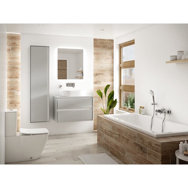 Cada baie IDEAL STANDARD Connect Air E106401, 170 x 75 x 45 cm, acril, alb