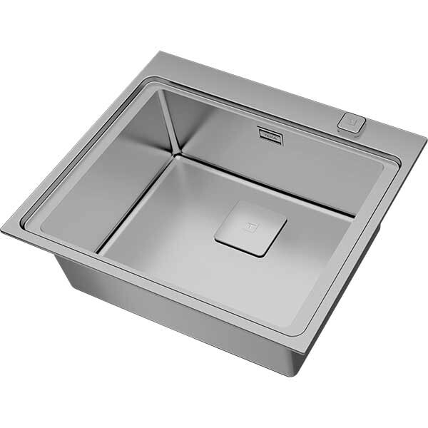 Chiuveta bucatarie TEKA Zenit RS15 1B , 1 cuva, inox, argintiu
