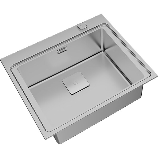 Chiuveta bucatarie TEKA Zenit RS15 1B , 1 cuva, inox, argintiu