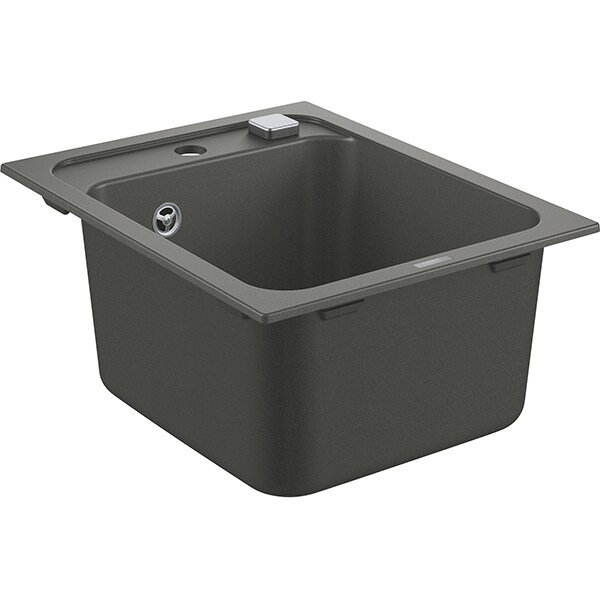 Chiuveta bucatarie GROHE K700 31650AT0, 1 cuva, compozit quartz, antracit