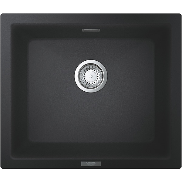 Chiuveta bucatarie GROHE K700U 31654AP0, 1 cuva, compozit quartz, negru