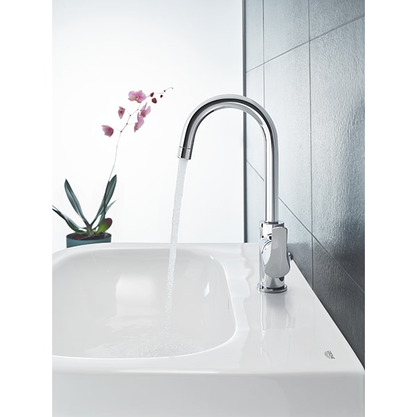 Chiuveta baie GROHE Euro Ceramic 39335000, montare pe perete, 59.5 x 48.2 cm, alb