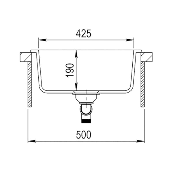 Chiuveta bucatarie TEKA Clivo 50 S-TQ 1B, 1 cuva, compozit granit, topaz beige
