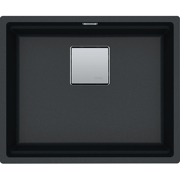 Chiuveta bucatarie FRANKE KNG 110-52 125.0529.601, 1 cuva, compozit granit, negru