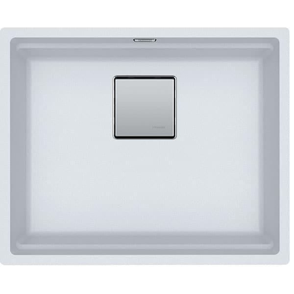 Chiuveta bucatarie FRANKE KNG 110-52 125.0529.604, 1 cuva, compozit granit, alb