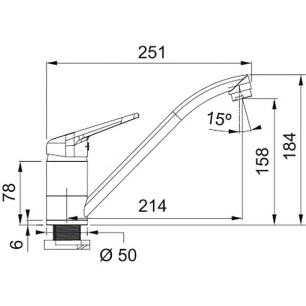 Pachet chiuveta FRANKE Fragranite MRG 610-54, 1 cuva, granit + baterie Novara Plus, avena