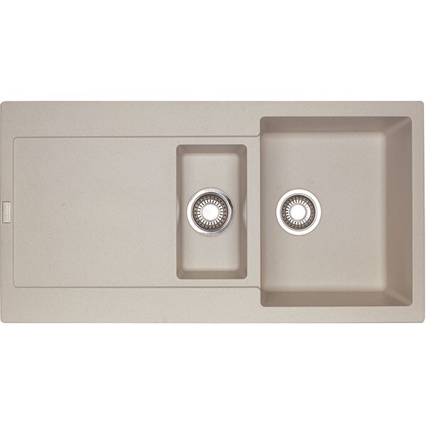 Chiuveta bucatarie FRANKE MRG 651 114.0066.684, 2 cuve, picurator reversibil, compozit granit, crem